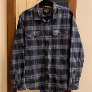 BILLABONG Flannel Shirt Jacket (Size L)